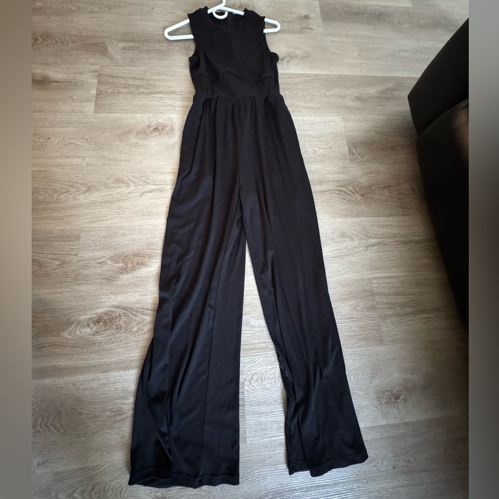 Elegant Black Jumpsuit TIKTOKSHOP